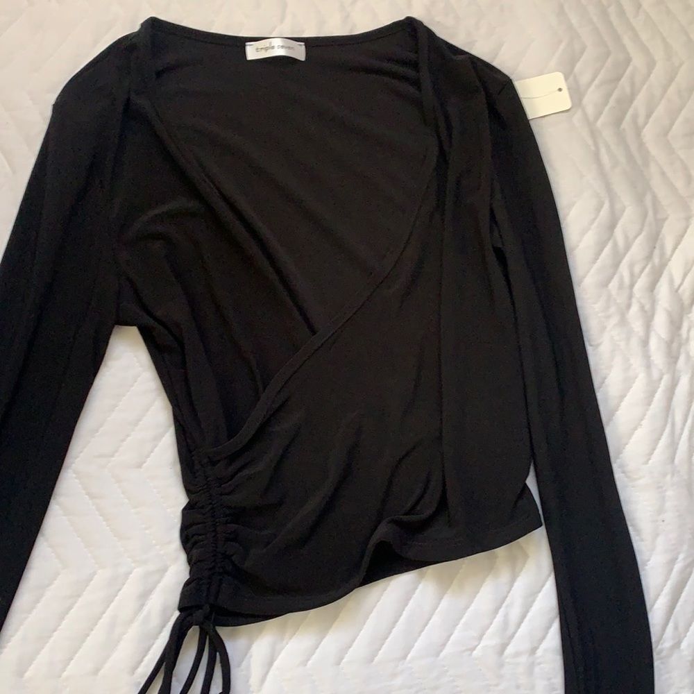 new black long sleeve, size M